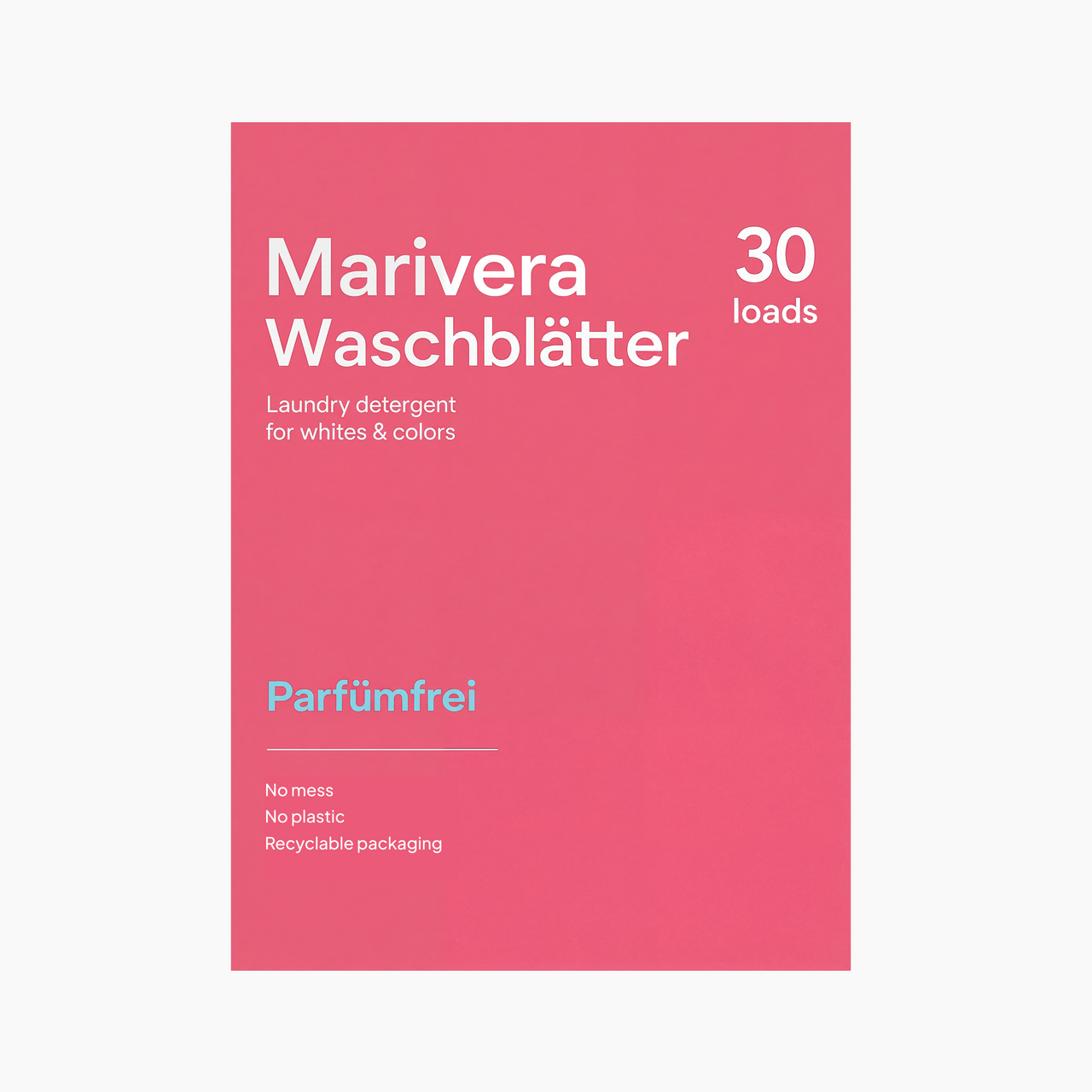 Marivera Waschmittelblätter