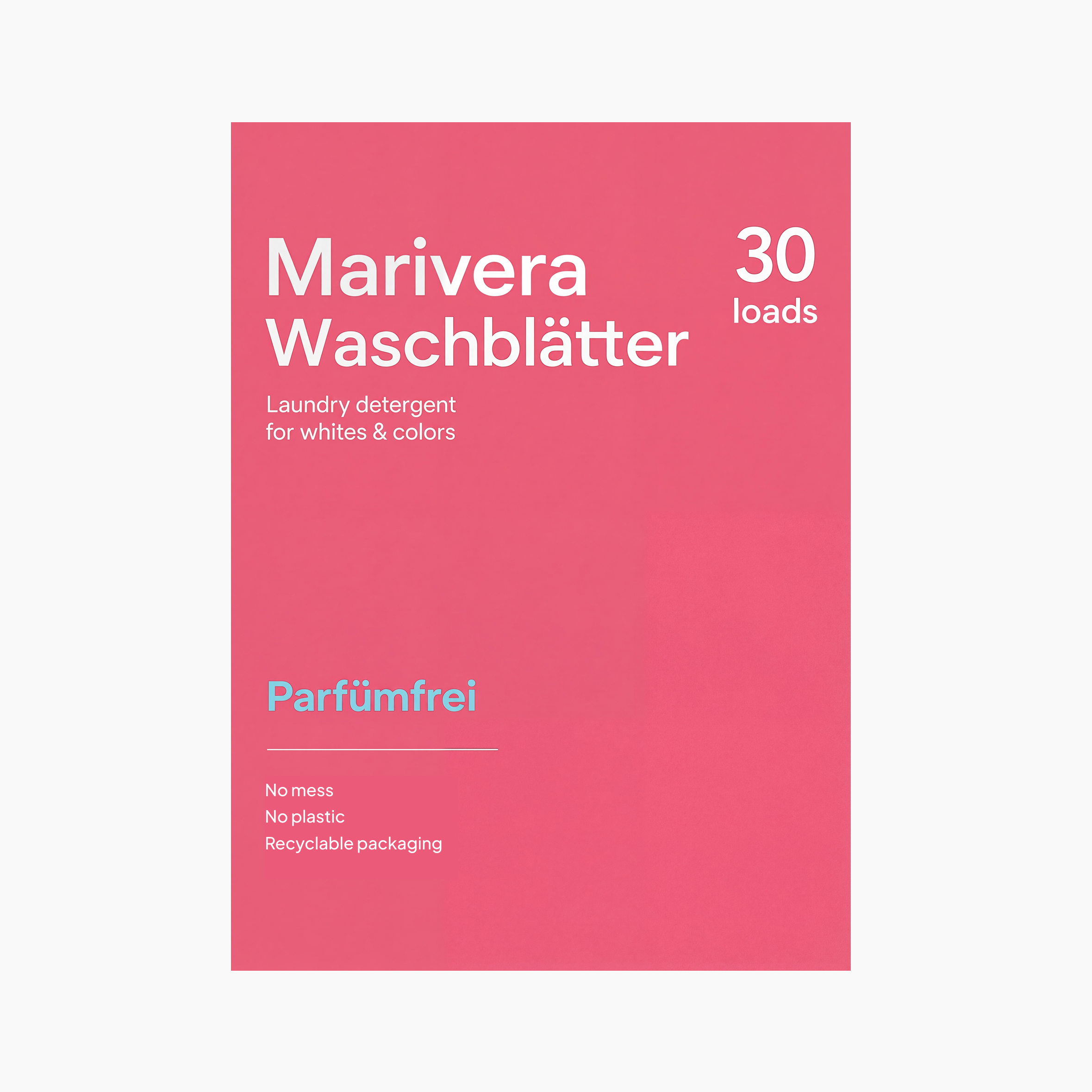 Marivera Waschmittelblätter