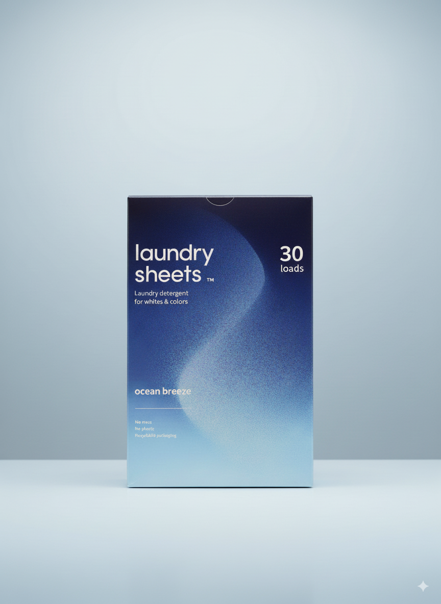 Marivera Waschmittelblätter - Parfümfrei