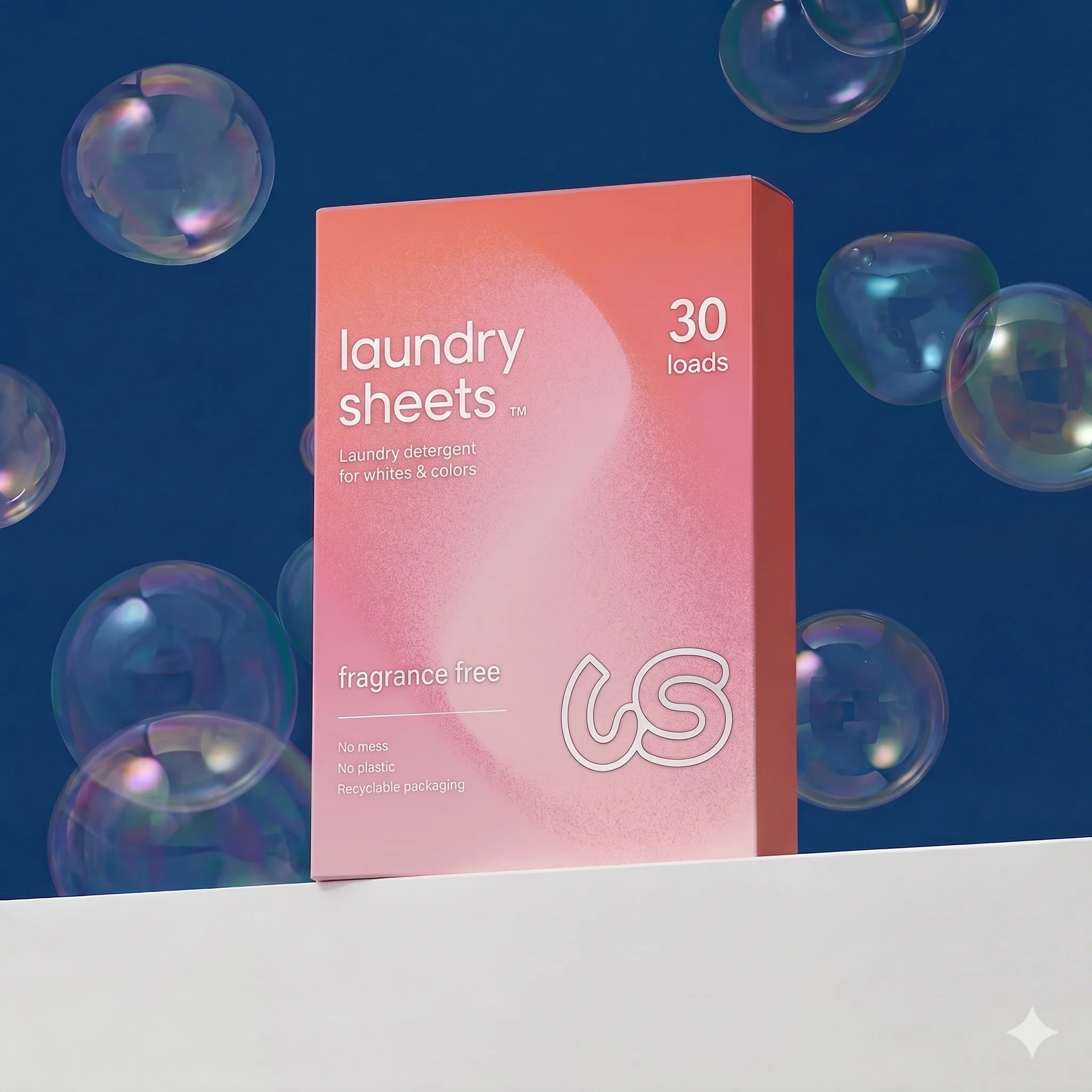 Eco Washing Strips: Clean laundry, plastic-free, skin-friendly & biodegradable